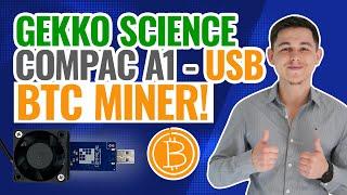 Gekkoscience Compac A1 USB Bitcoin Miner mit 450GHs Review