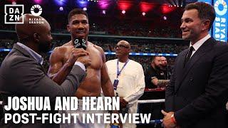 Anthony Joshua and Eddie Hearn Reflect on Loss at Wembley