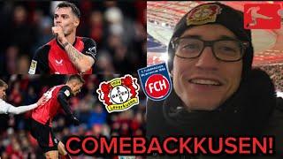 COMEBACKKUSEN| HATTRICK SCHICK| BAYER 04 VS HEIDENHEIM| BUNDESLIGA| STADIONVLOG