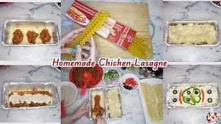 Chicken Lasagne Recipe Without Oven | @easyrecipesbyayeshakhalid