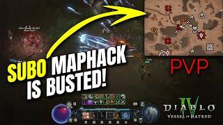 SUBO MAPHACK IS BUSTED in PvP - The Flash Spirtiborn Build in PvP Diablo 4 Vessel of Hatred