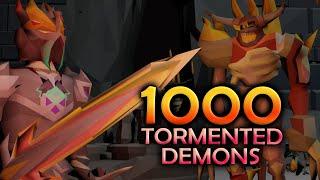 Loot From 1000 Tormented Demons (I Got Lucky)