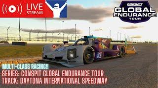 iRacing Conspit Global Endurance Tour Daytona 6 Hour race with What Apex Racing Team!