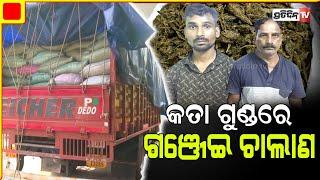 Bhubaneswar cops bust advanced style Ganja smugglers, Truck seized