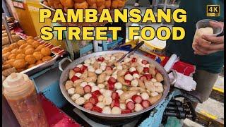 [4K] ULTIMATE FILIPINO STREET FOOD FEAST | Fishballs, Kwek Kwek, Squidballs, Lumpiang Togue & More