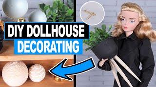 DIY Dollhouse Decorating High End Decor Dupes in Miniature