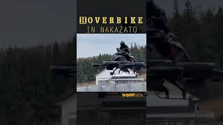 Hoverbike "test flight" in Nakazato