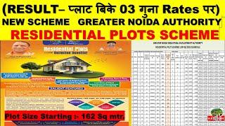 RESULT out प्लाट बिके 03 गुना Rates पर Greater Noida Authority |Noida|JEWAR|Yeida|YamunaExpressway