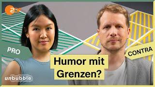 Grenzenloser Spaß: Darf Humor alles? | 13 Fragen | unbubble