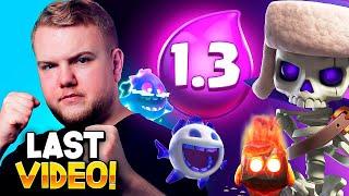 1.3 ELIXIR  FASTEST DECK IN CLASH ROYALE EVER!