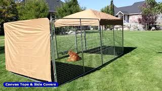 Complete Standard Welded Wire Dog Kennel