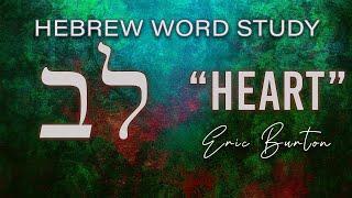 Hebrew Word Study On the Word for Heart - Teaching with Eric Burton