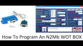 How To Program an N2MB WOTBOX & Why You Need To Cut Ignition When Running AUX FUEL With DI