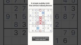 Sudoku Trick You Need To Know