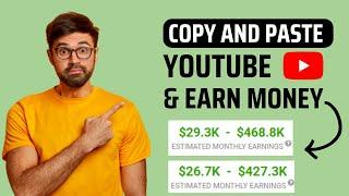 Youtube Automation: Earn 26,700$/Month By Copy Paste Video On Youtube