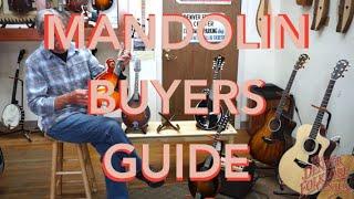 Mandolin 101: Buyer's Guide