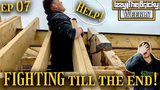 I'm running out of TIME!! | IzzyTheBricky Weekly Ep07 #vlog #renovation #extension