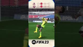 FIFA 23 | BICYCLE KICK TUTORIAL #fifa #fifa22 #fifa23 #goalbg #shorts  #viral