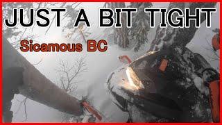 Christmas Eve 2024 daytime ride at Owlhead. Sicamous BC.  Alpine snowmobiling at its best