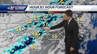 WATCH: Mild start to the week, active pattern ahead