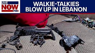 Walkie-talkies explode in Lebanon a day after pager attack  | LiveNOW from FOX