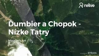 Ďumbier a Chopok - Nízke Tatry _ HIKING using STRAVA and RELIVE