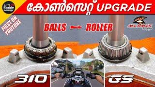 Cone Set Change 310 GS/R/RR/RTR | Tapered Roller Bearing installation | Ajith Buddy Malayalam