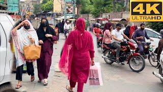 [Full HD] 4K- Lahore ,Pakistan Streets Walking Tour :Lahore City Tour