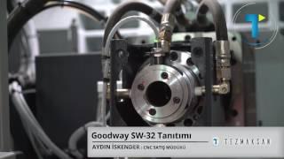 Goodway SW-32 CNC Ø 32 mm Kayar Otomat Torna Tezgahı / Tanıtım