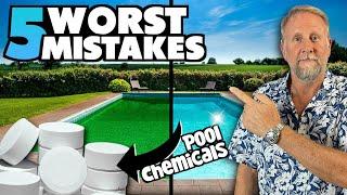 Top 5 Chemical MISTAKES Hurting Your Pool!