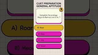 Must-Know MCQs for CUET UG 2025 - General Aptitude - 7 #cuet2025 #cuetpreparation #generalaptitude