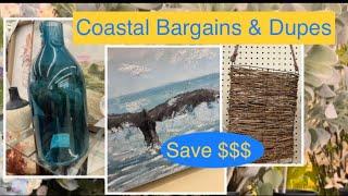 HOBBY LOBBY QUALITY FINDS || DUPES || COASTAL DECOR #interiorstyling #decorinspo #bargains