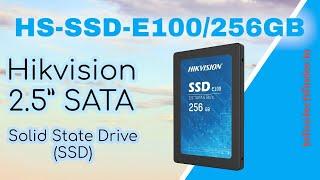 Hikvision 256GB E100 SSD Solid State Drive Data Transfer 6GB/Sec