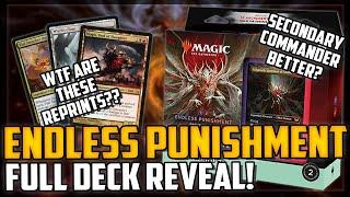 Endless Punishment Precon Reveal! GREAT Reprints and 2nd Commander Better?!  - Magic: The Gathering