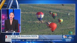 Albuquerque International Balloon Fiesta brings colorful displays to the New Mexico sky