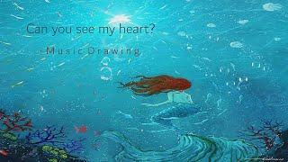 "I hope my heart is with you" Beautiful fantasy sleep music - The Little Mermaid's love story..