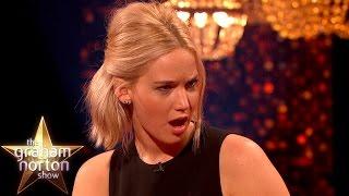 Jennifer Lawrence Shocked By Eddie Redmayne's Early Model Photos - The Graham Norton Show