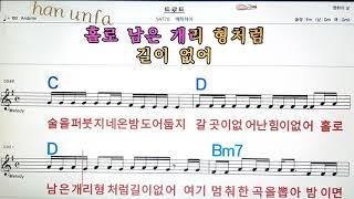 트로트/에픽하이노래방, 통기타 , 코드 큰악보,  가라오케, 반주Karaoke, Sheet Music, Chord, MR