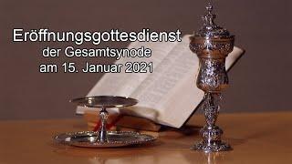 Online-Gottesdienst zur Gesamtsynode/Januar 2021