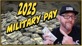 Joining the military in 2025?  How much will I make?