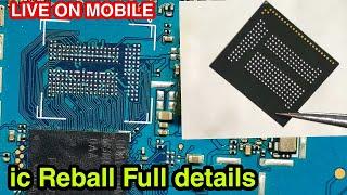 ic reball and properly soldering | ic reball kaise kare | Live On mobile