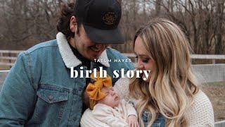 My Birth Vlog/Story