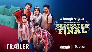 Semester Final | Trailer | Bongo Original | Tasnuva Tisha, Jonayed Bukdadi | Bangla New Natok 2024