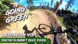 Going Green Full Trail POV | Snow Summit Bike Park 2023