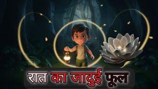 रात का जादुई फूल || Latest Hindi Kahani|| Kids story ||Bed time story || Hindi Moral stories ||