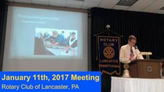 1-11-17:  Steven Nolt, PhD - "Amish & Technology"  | Rotary Club of Lancaster