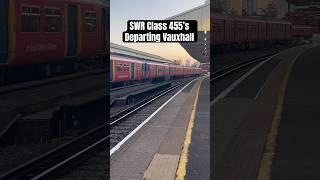 SWR Class 455’s Departing Vauxhall