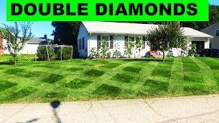 Diamond Lawn Stripes - Double Single Variety