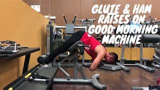 Project X Fitness: Glute & Ham Raises on Good Morning Machine