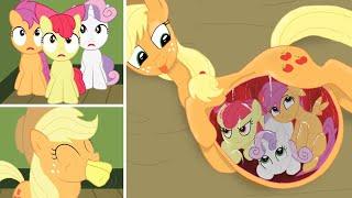 My Eaten Pony : Lil' Stinkers VS Applejack Vore Boss Fight  ( Animation By Jackurai )